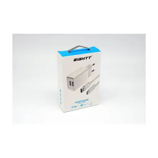 Eightt ECW-C cargador de dispositivo móvil Universal Blanco Corriente alterna Inte
