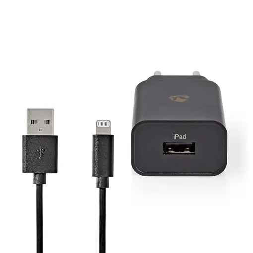 Nedis WCHAL242ABK cargador de dispositivo móvil Universal Negro Corriente alterna