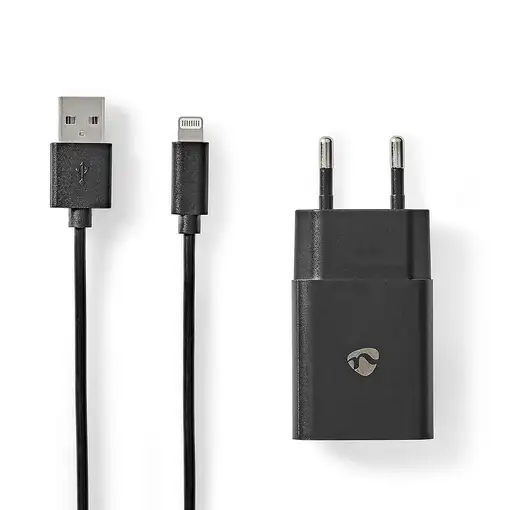 Nedis WCHAL242ABK cargador de dispositivo móvil Universal Negro Corriente alterna