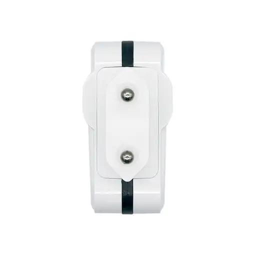 AISENS Cargador USB 17W 5V/3.4A, 2xUSB Con Control AI, Blanco