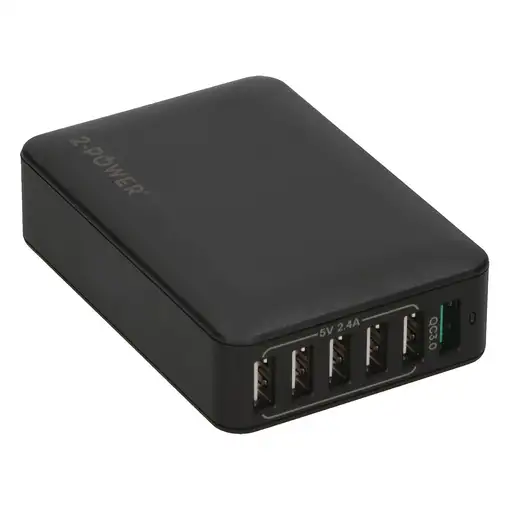 2-Power MOC0002A-EU cargador de dispositivo móvil Universal Negro Corriente altern