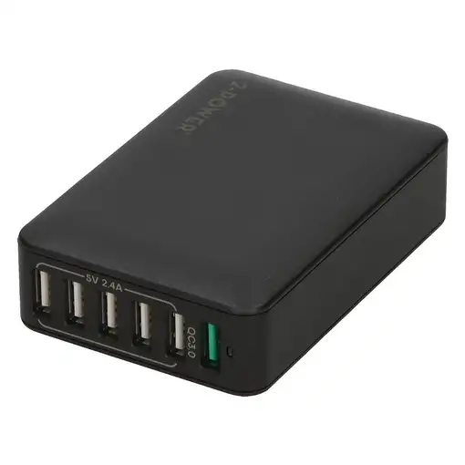 2-Power MOC0002A-EU cargador de dispositivo móvil Universal Negro Corriente altern