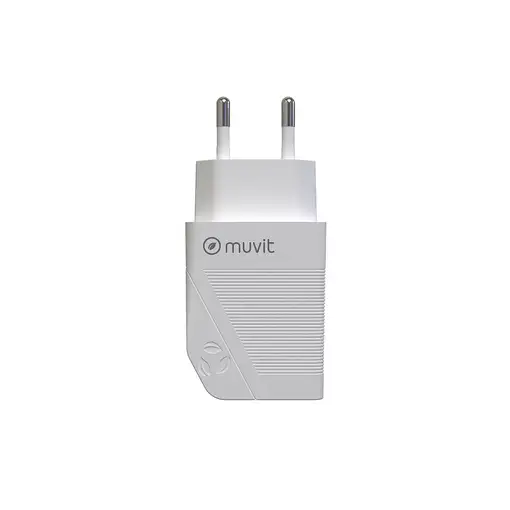 Muvit MCACC0012 cargador de dispositivo móvil Universal Blanco Corriente alterna C