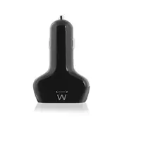 Ewent EW1354 cargador de dispositivo móvil Universal Negro Encendedor de cigarrill