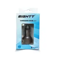 Eightt ECC2 cargador de dispositivo móvil Universal Gris Encendedor de cigarrillos