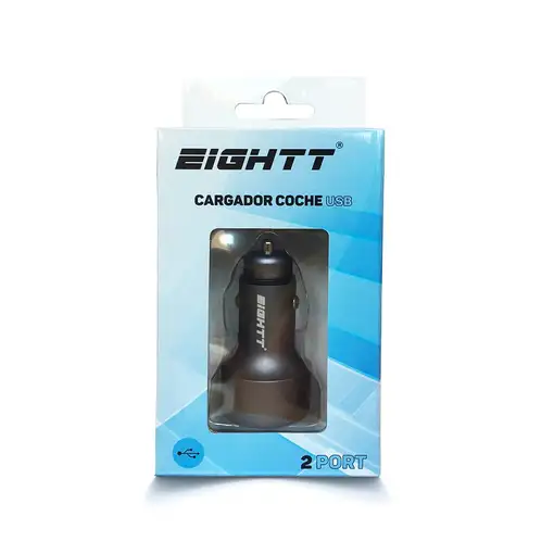 Eightt ECC2 cargador de dispositivo móvil Universal Gris Encendedor de cigarrillos