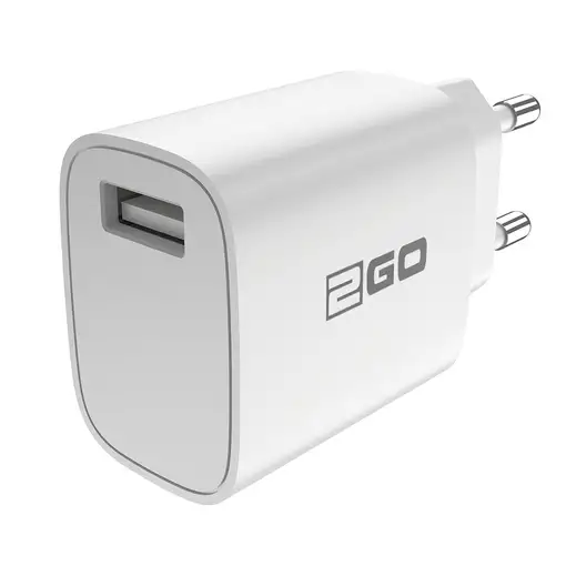 2GO 797253 cargador de dispositivo móvil Universal Blanco Corriente alterna Interi