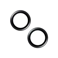PanzerGlass ® Hoops® Black Camera Lens Protector iPhone 15 | 15 Plus Protector de