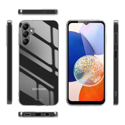 nevox StyleShell Flex funda para teléfono móvil 16,5 cm (6.5") Transparente