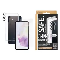 PanzerGlass SAFE. by ® 3-in-1 Protection Pack Samsung Galaxy A35 5G Protector de p