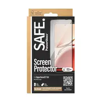 PanzerGlass SAFE. by ® Screen Protector w. Black Frame Oppo Reno12 F 5G | Ultra-Wi