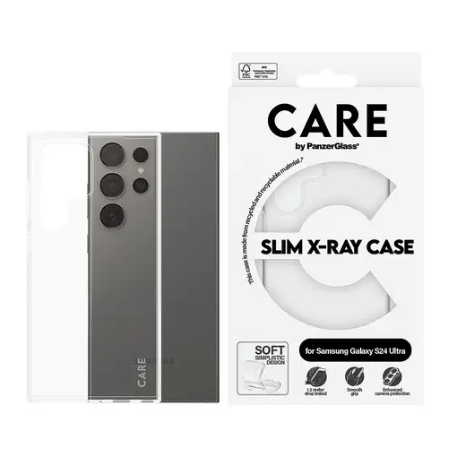 PanzerGlass CARE by ® Fashionable Case Transparent X-Ray Soft Basic Samsung Galaxy