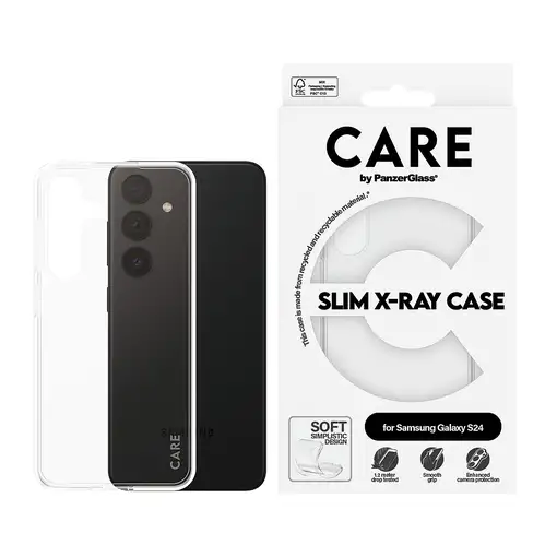 PanzerGlass CARE by ® Fashionable Case Transparent X-Ray Soft Basic Samsung Galaxy