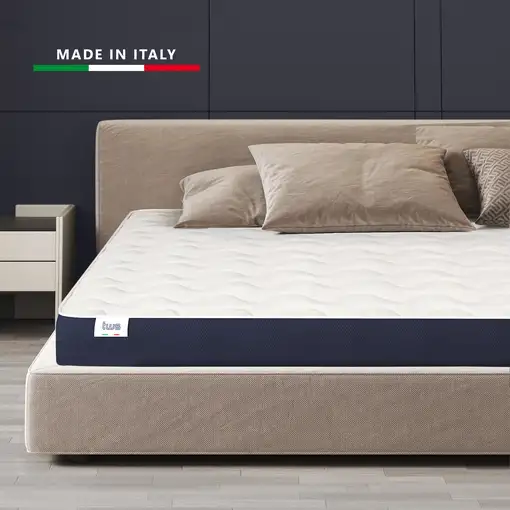 The White Stone Colchón ESSENTIAL 90 X 200 Waterfoam  12CM made in Italy