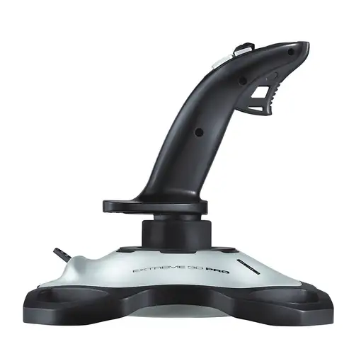 Logitech G 942-000031 mando y volante Negro, Blanco USB 2.0 Palanca de mando Digit