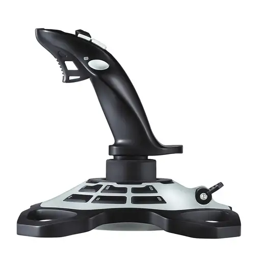 Logitech G 942-000031 mando y volante Negro, Blanco USB 2.0 Palanca de mando Digit