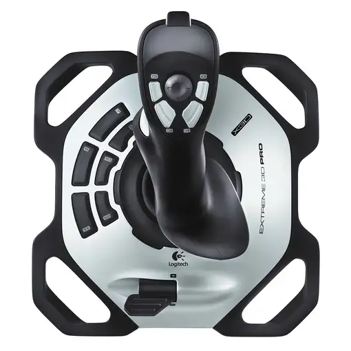 Logitech G 942-000031 mando y volante Negro, Blanco USB 2.0 Palanca de mando Digit
