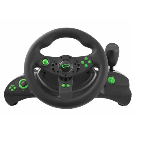 Esperanza EGW102 mando y volante Negro, Verde USB Digital PC, Playstation 3