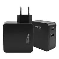 Ansmann 254PD Universal Negro Corriente alterna Interior