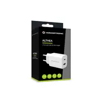 Conceptronic ALTHEA11W cargador de dispositivo móvil Universal Blanco Corriente al