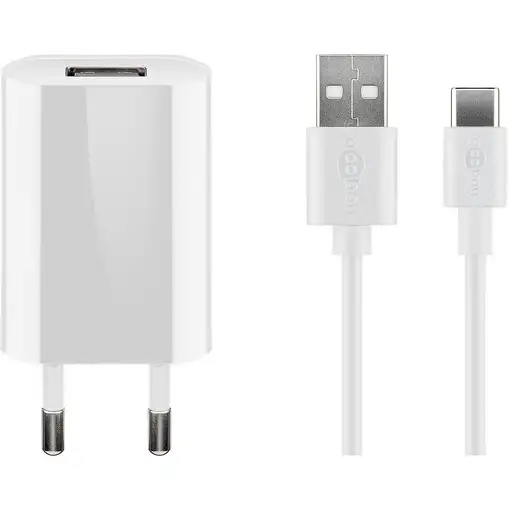 Goobay 45300 cargador de dispositivo móvil Universal Blanco Corriente alterna Inte