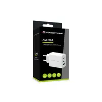 Conceptronic ALTHEA12W cargador de dispositivo móvil Universal Blanco Corriente al