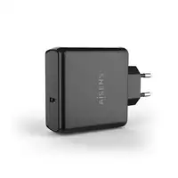 AISENS Cargador PD3.0 QC3.0 1 Puerto 1xUSB-C 60W, Negro
