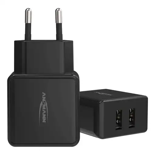 Ansmann HC212 Universal Negro Corriente alterna Interior