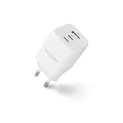 DICOTA D32054 cargador de dispositivo móvil Universal Blanco Corriente alterna Car