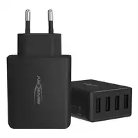 Ansmann HC430 Universal Negro Corriente alterna Interior