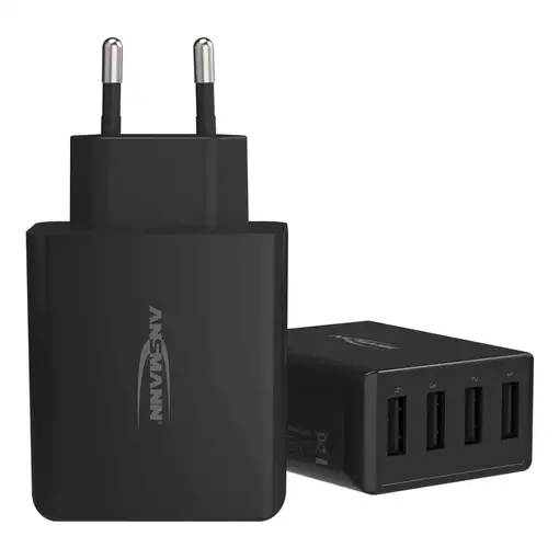 Ansmann HC430 Universal Negro Corriente alterna Interior