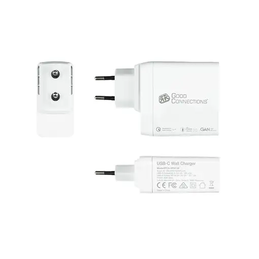 Alcasa PCA-W001W cargador de dispositivo móvil Universal Blanco Corriente alterna