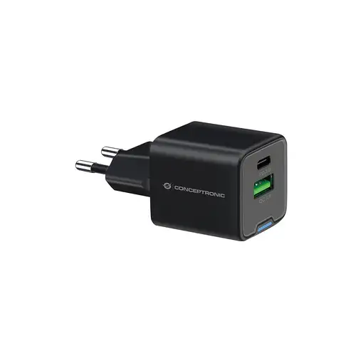 Conceptronic ALTHEA15B cargador de dispositivo móvil Universal Negro Corriente alt