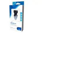 MediaRange MRMA103 cargador de dispositivo móvil Universal Negro, Plata USB Auto