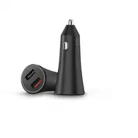 Xiaomi Mi 37W Dual-Port Car Charger Universal Negro Encendedor de cigarrillos Auto