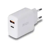 Lindy 73428 cargador de dispositivo móvil Universal Blanco Corriente alterna Carga
