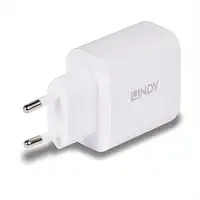 Lindy 73428 cargador de dispositivo móvil Universal Blanco Corriente alterna Carga