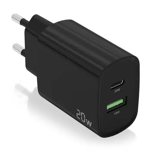 AISENS A110-0755 cargador de dispositivo móvil Universal Negro Corriente alterna C