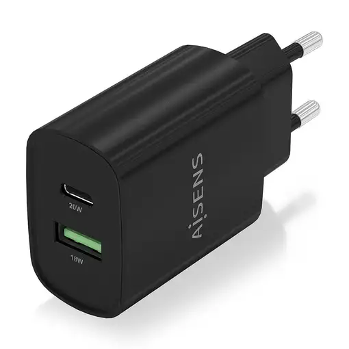 AISENS A110-0755 cargador de dispositivo móvil Universal Negro Corriente alterna C
