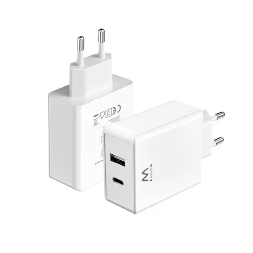 Ewent EW1328 cargador de dispositivo móvil Universal Blanco Corriente alterna Carg