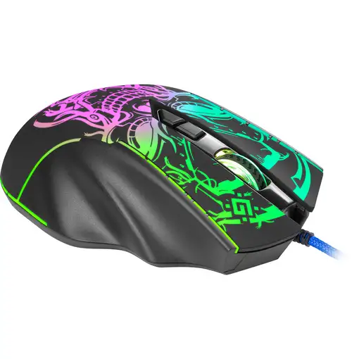Defender BULLETSTORM GM-928 ratón Juego mano derecha USB tipo A Óptico 7200 DPI