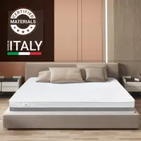 The White Stone Colchón Basic Matrimonial 150x220 Memory|H25 cm|M. in Italy