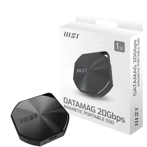 MSI DATAMAG 20GBPS 1TB unidad externa de estado sólido USB Tipo C USB 3.2 Gen 2x2
