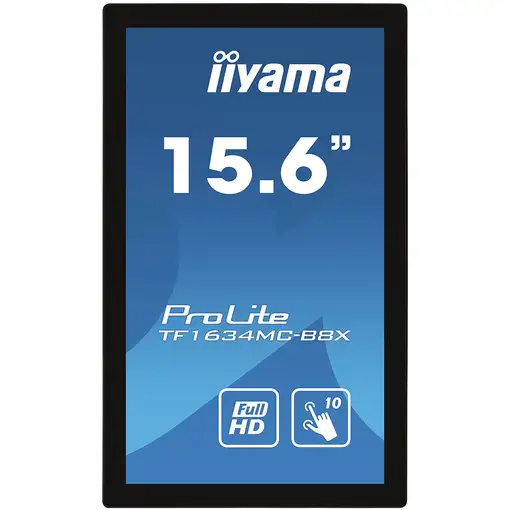 iiyama ProLite TF1634MC-B8X pantalla para PC 39,6 cm (15.6") 1920 x 1080 Pixeles F