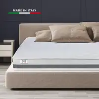 The White Stone Colchón ESSENTIAL 140 X 190 Waterfoam  25CM made in Italy