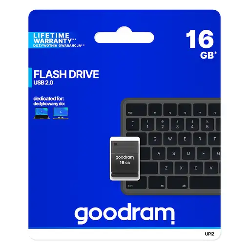 Goodram UPI2 unidad flash USB 16 GB USB tipo A 2.0 Negro
