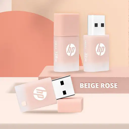 HP HPFD768K-64 unidad flash USB 64 GB USB tipo A 3.2 Gen 1 (3.1 Gen 1) Beige, Rosa