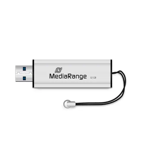MediaRange MR916 unidad flash USB 32 GB USB tipo A 3.2 Gen 1 (3.1 Gen 1) Negro, Pl