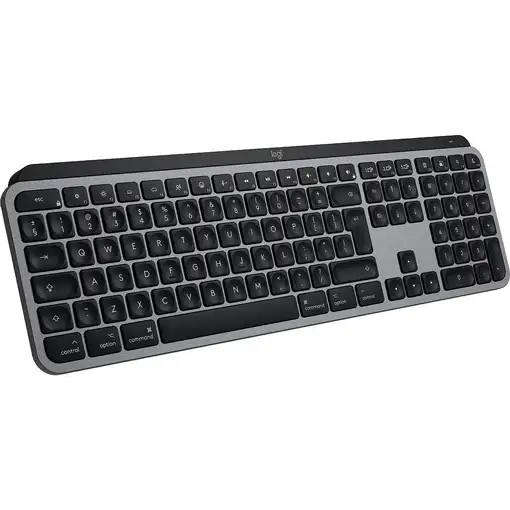 Logitech MX Keys S for Mac teclado Oficina RF Wireless + Bluetooth QWERTY Internac