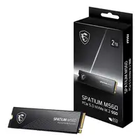 MSI Spatium M560 PCIE 5.0 NVME M.2 2 TB PCI Express 5.0 3D NAND